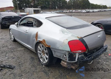 2005 Bentley Continental Gt from USA, damaged, VIN SCBCR63W95C026045